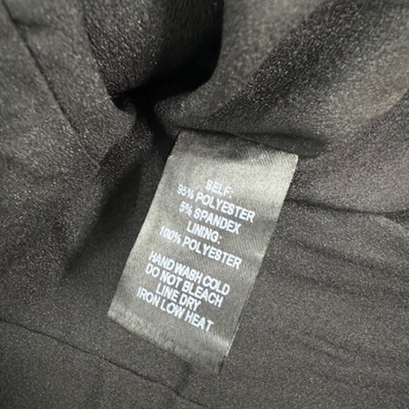 NWT Lulus Chic State Of Mind Black Ruffled One-Shoulder Mini Dress​ - Picture 7 of 7